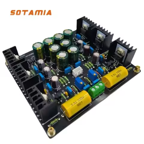 SOTAMIA JLH 1969 Class A Power Amplifier Audio Board Dual Channel Single Ended AMP Preamplifier DIY 