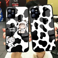 HP [K150] Realme C35 Glass Softcase - Mirror Softcase - Realme C35 Glass Softcase - Glass Softcase -