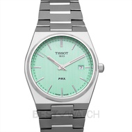 TISSOT PRX T137.410.11.091.01 Green Dial Men's Watch Genuine FreeS&amp;H