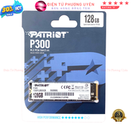 SSD M2 NVMe 128GB/256GB/512GB P300 PATRIOT 2280 Gen 3x4 - Chính Hãng Bảo Hành 3 Năm - Trang Nguyễn C