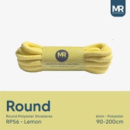 MR Shoelaces RP56 Lemon (Lemon Yellow) Round Shoelaces BIG 6mm Shoelaces 90cm 100cm 120cm 150cm 180c