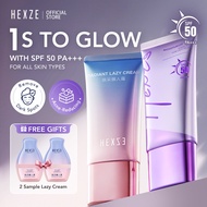 HEXZE Lazy Cream/ Skin Recovery Tone Up Sunscreen SPF 50 PA+++/ Primer Skincare Moisturizer 50g
