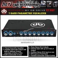 db drive E7 EQ7 Car Audio 7 Band Parametric Equalizer