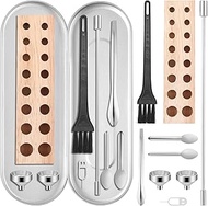 11 Pcs Empty Pill Capsule Filling kit, Pill Filler Tray for Capsules, Capsule Filling Machine, Lab S
