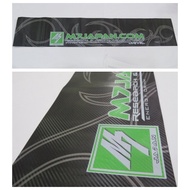 Front Windscreen Windshield Window Sticker - Carbon - M7 Japan