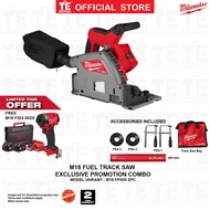 MILWAUKEE M18 FUEL TRACK SAW COMBO GET 1 Set M18-FID3-502X worth RM2029.00 For FREE