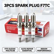 3PCS F7TC Spark Plug Para sa Suzuki Multicab Replacement Iridium Spark Plugs Auto Repair
