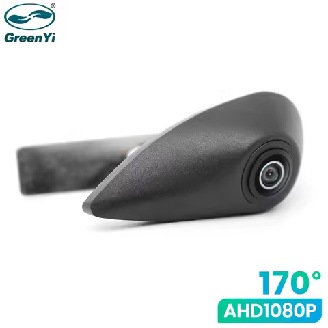 GreenYi 170° AHD 1080P Vehicle Logo Front View Camera For Hyundai Elantra Verna Accent Tucson IX35 S