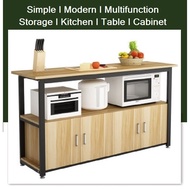 Almari Dapur / Kitchen Cabinet / island Table / Mircowave Kitchen Table / Kitchen Organizer / Almari