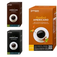 ch0 [10 Sachet]GOMGOM Americano Coffee Korea/Kopi Korea/Hazelnut
