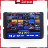 XI 112 in 1 Video Game Cartridge 16-bit Game Cartridge for MegaDrive Console