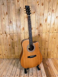Qte QAG 48D 41’ Inches Acoustic Guitar with Trussrod