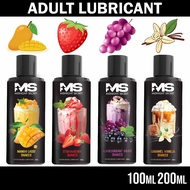 [ 5X WANGI SMOOTH ] MS Fruity Milkshake Adult Personal Lubricant Water Based Pelincir Condom Safe 2i