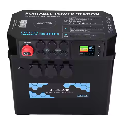 2000 Q Portable Power Station With Generator Solaire 2Kva Waterproof 2Kw Battery and Inverter 5 Kw P