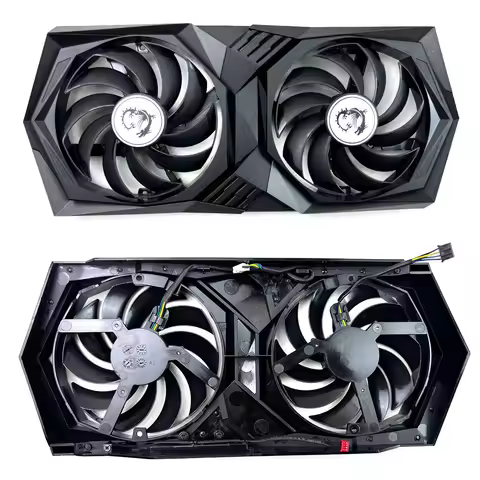 NEW PLD10010S12HH RTX3060 6600 XT VGA GPU Cooling Fan RX6700 For MSI RTX 3060 3060Ti GAMING X Video