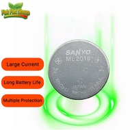 Sanyo ML2016 3V ML 2016 Rechargeable Button Battery Manganese Dioxide Lithium ML2016