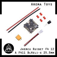 Jhemcu Ruibet F4 AIO 12 a F411 BlHeli-s 1-2S 25.5mm M2 Drone FPV