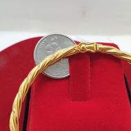 Emas916, Bangle Pintal Crmi Crps Dna 0.4 cm Pd 7214 P526 5.6