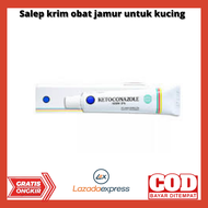 (BISA COD) Salep krim obat jamur untuk kucing ketoconazole 10gr,Salep krim obat jamur untuk anjing k