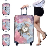 [Msia Stock] 18-32 Inch Travel Suitcase Protective Cover Elastic Luggage Cover Pelindung Bagasi feat