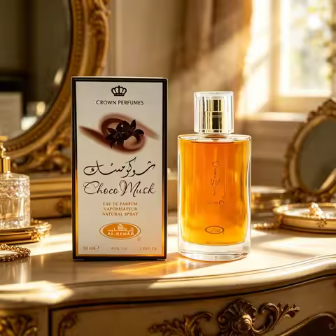 Al Rehab Choco Musk Perfume | Rich chocolate-musk notes, long-lasting comfort