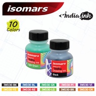 INDIA INK ISOMARS 30ML แดง ISOMARS IWD30-RE