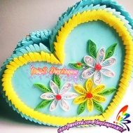 3d origami heart box