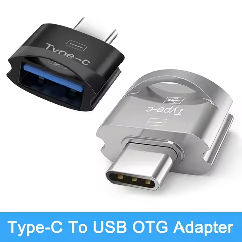 USB Type-C OTG Adapter Type C Male To USB 2.0 Female OTG Converter For MacBook Pro Air Samsung Huawe