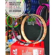 RIM UNION CYCLE 18 x 1.6 sepasang depan dan belakang