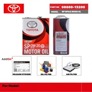 08880-13205 Toyota SP 0W-20 GF-6A fully synthetic engine oil (1 liter)