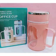 Latest 500ML Glass Handle Cup