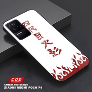 Glossy Glass Glitter Case For Type hp poco F4 poco F1 poco F3 poco F5 poco F6 poco LatestF7 - Fashio
