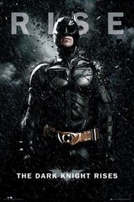 HOT Batman The Dark Knight Rise 蝙蝠俠 POSTER 海報 TOYS