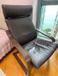 Ikea大班真皮椅