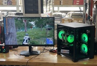 คอมชุด+จอ27"165HZ 14คอ28ทรด บอท ตัดต่อ เล่นเกมส์ INTEL xeon E5 2680V4 14C 28T RAM 16G-128GB VGA 4G-