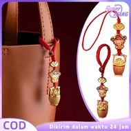 GANTUNGAN HP Feng Shui Keychain Chinese Keychain Lucky Phone Keychain God of Fortune Lucky Keychain