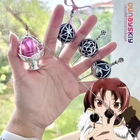 Madoka Homura Grief Seed Soul Gem Cosplay Costume 4.3CM Gemstone Jewelry Parts 4Color Soul Gem Madok