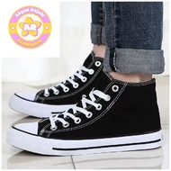 SHOES SIZE 48 47 46 45 44 CONVERSE BLACK WHITE JUMBO LARGE HIGH WIDE FEET MEN 33 CM