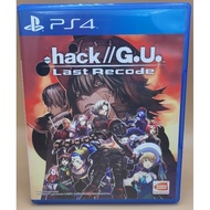 (Used) 2nd Hand Ps4 Games: Dot Hack G.U. Last Recode Zone 3 Beautiful Disc Ps4 game playstation4
