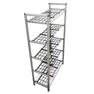 Right shoe rack - 5 tiers