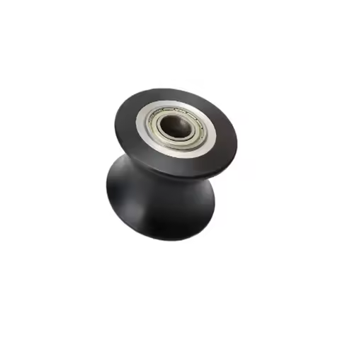 Elliptical Leg Roller Slide Guide Pulley Wheel Replacement 70x51x17mm for Fitness Bike and Home Gym 