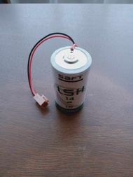 SEFT LSH 14 Lithium Battery 3.6V C Size 5.8Ah 5800mAh Thionyl Chloride Li-SOCl2 LSH14 PLUG