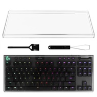 Geekria Keyboard Dust Cover, Clear Acrylic Keypads Cover Compatible with G915 TKL / G915 X Lightspee