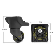 BW064#25RLuggage Wheel Replacement Trolley Accessories D043 Universal Wheel Suitcase Travel Case Whe