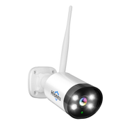 Hiseeu 3MP กล้อง IP ไร้สายกล้องวงจรปิดกันน้ํากลางแจ้ง WiFi การเฝ้าระวังความปลอดภัยกล้อง P2P สําหรับ