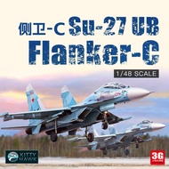 3G Model Kitty Assembled Aircraft KH80168 1/48 Russia Su-27 Side-C Fighter