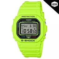 [Watchspree] Casio G-Shock DW-5600 Lineup Energy Park Series Bio-Based Yellow Resin Band Watch DW560