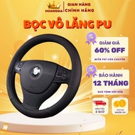 Steering Wheel Cover - Premium Car VoLang Cover Diameter 38cm Compact Design Suitable for All Vehicl