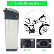[AnselReg] แบตเตอรี่กล่องป้องกันสำหรับจักรยานไฟฟ้าE-Bike 36V 48Vผู้ถือกรณี