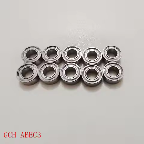 10PCS 6x12x4 MR126 ZZ ABEC3 Shield bearing 6x12x4mm RC